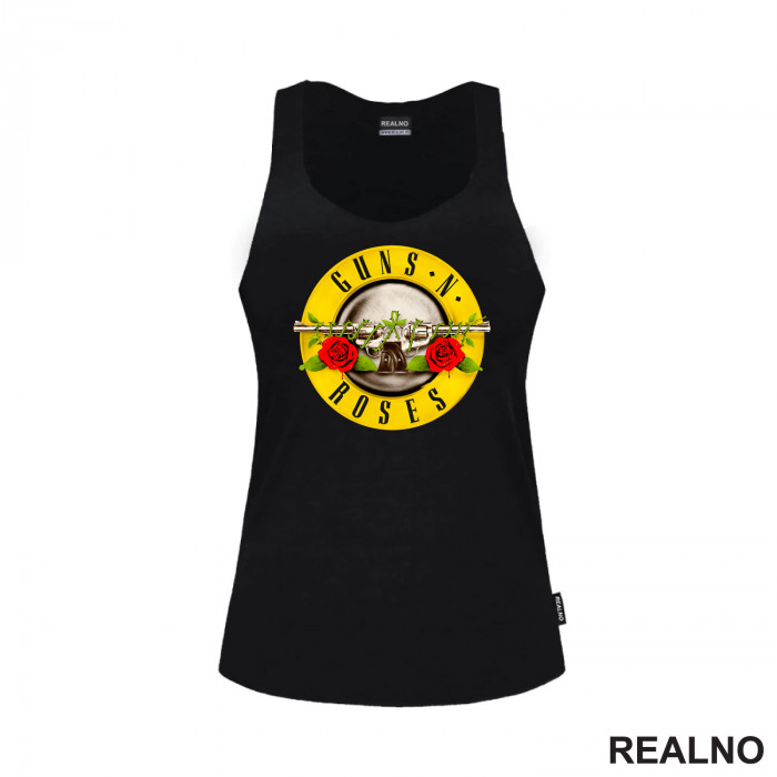 Guns N Roses Golden - Muzika - Majica