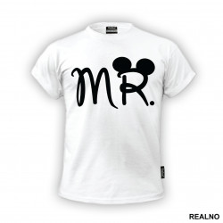 OUTLET - Bela muška majica veličine M - Mr