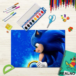 With Golden Ring - Sonic - Podmetač za sto