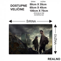 Ellie And Joel - The Last Of Us - Podmetač za sto