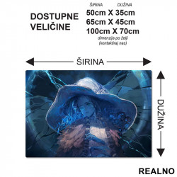 Ranni the Witch - Drawing - Elden Ring - Podmetač za sto Ranni the Witch - Drawing - Elden Ring - Podmetač za sto