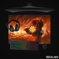 Malenia On The Battlefield - Fire - Elden Ring - Podmetač za sto