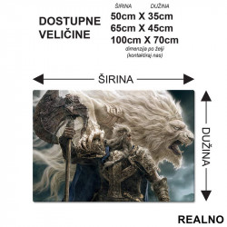 Lord Godfrey - Elden Ring - Podmetač za sto