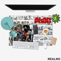 Whole Crew - Alan Ford - Podmetač za sto Whole Crew - Alan Ford - Podmetač za sto