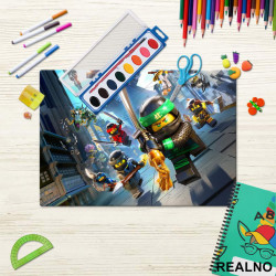 Fight - Ninjago - Crtani Filmovi - Podmetač za sto