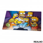 Gledaju TV Zajedno - Family - The Simpsons - Simpsonovi - Podmetač za sto