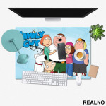 Happy Family - Blue - Family Guy - Podmetač za sto