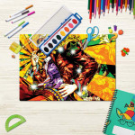 Jotaro Kujoi - Colors - Jojo's Bizarre Adventure - Podmetač za sto