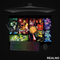 Characters - Colors - Jojo's Bizarre Adventure - Podmetač za sto