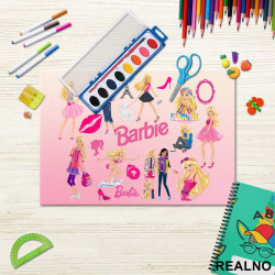 Puno Barbika Na Okupu - Barbi - Podmetač za sto