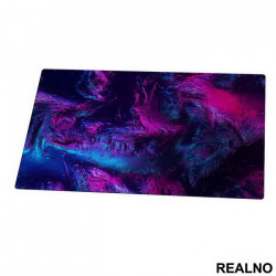 Purple And Blue - Art - Podmetač za sto