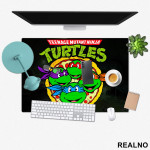 Turtle Pizza - Nindža Kornjače - Podmetač za sto