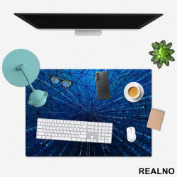 Blue Net - Art - Podmetač za sto