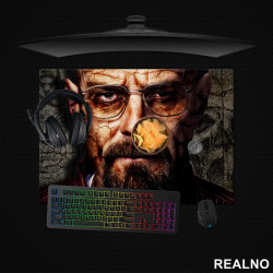 Walter White - Cracks - Breaking Bad - Podmetač za sto Walter White - Cracks - Breaking Bad - Podmetač za sto