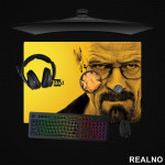 Yellow Heisenberg - Breaking Bad - Podmetač za sto