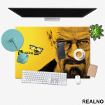 Yellow Heisenberg - Breaking Bad - Podmetač za sto