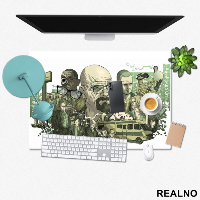 All Green - Breaking Bad - Podmetač za sto