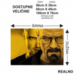 Heisenberg And Jessie - Breaking Bad - Podmetač za sto