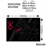 Blood - Berserk - Podmetač za sto Blood - Berserk - Podmetač za sto