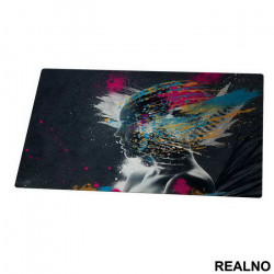 Girl - Colors - Art - Podmetač za sto