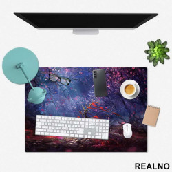 Pink Forest - Art - Podmetač za sto