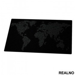 Binary World Map - Engineer - Podmetač za sto