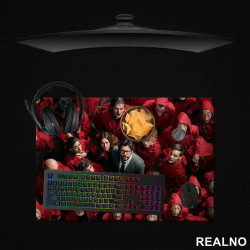 Group - La Casa de Papel - Money Heist - Podmetač za sto