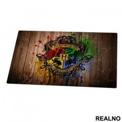 Four Houses Of Hogwarts - Harry Potter - Podmetač za sto