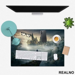 Hogwarts From Distance - Harry Potter - Podmetač za sto