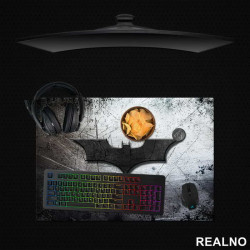 Logo Dark Knight 2005 - Batman - Metallic - Podmetač za sto