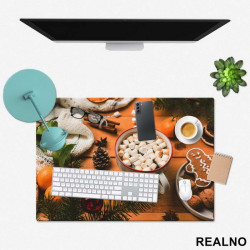 Topla čokolada - Novodišnji - Podmetač za sto