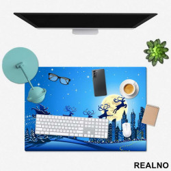 Deda Mraz i Irvasi - Novodišnji - Podmetač za sto