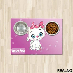 Slatka mačka - Personalizovani podmetač za mačke Slatka mačka - Personalizovani podmetač za mačke