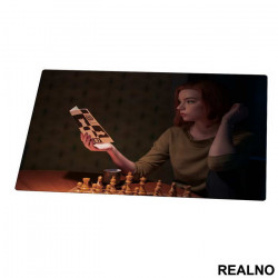 Planning Next Move - Queen's Gambit - Podmetač za sto