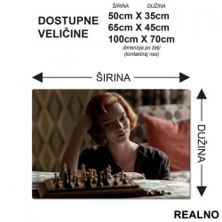 Playing - Queen's Gambit - Podmetač za sto