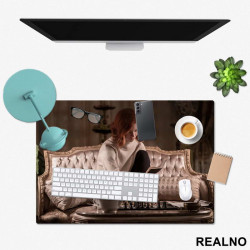 Elizabeth Harmon - Queen's Gambit - Podmetač za sto