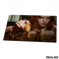 Every Move Must Have A Purpose - Elizabeth - Queen's Gambit - Podmetač za sto