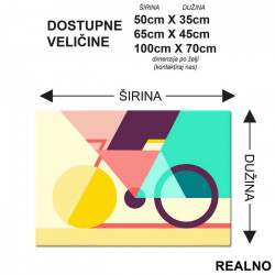 Colors - Bickilovi - Bike - Podmetač za sto