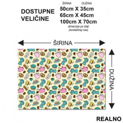 Coffee And Sweets - Kafa - Podmetač za sto