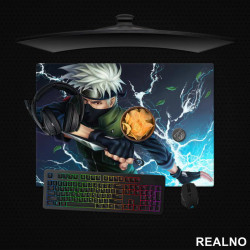 Kakashi With Knife - Naruto - Podmetač za sto