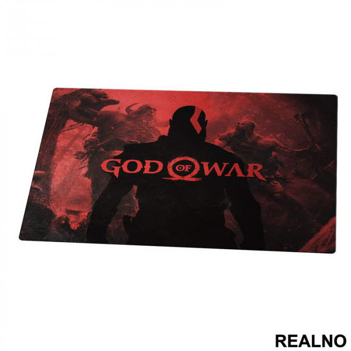 Red - God Of War - Podmetač za sto